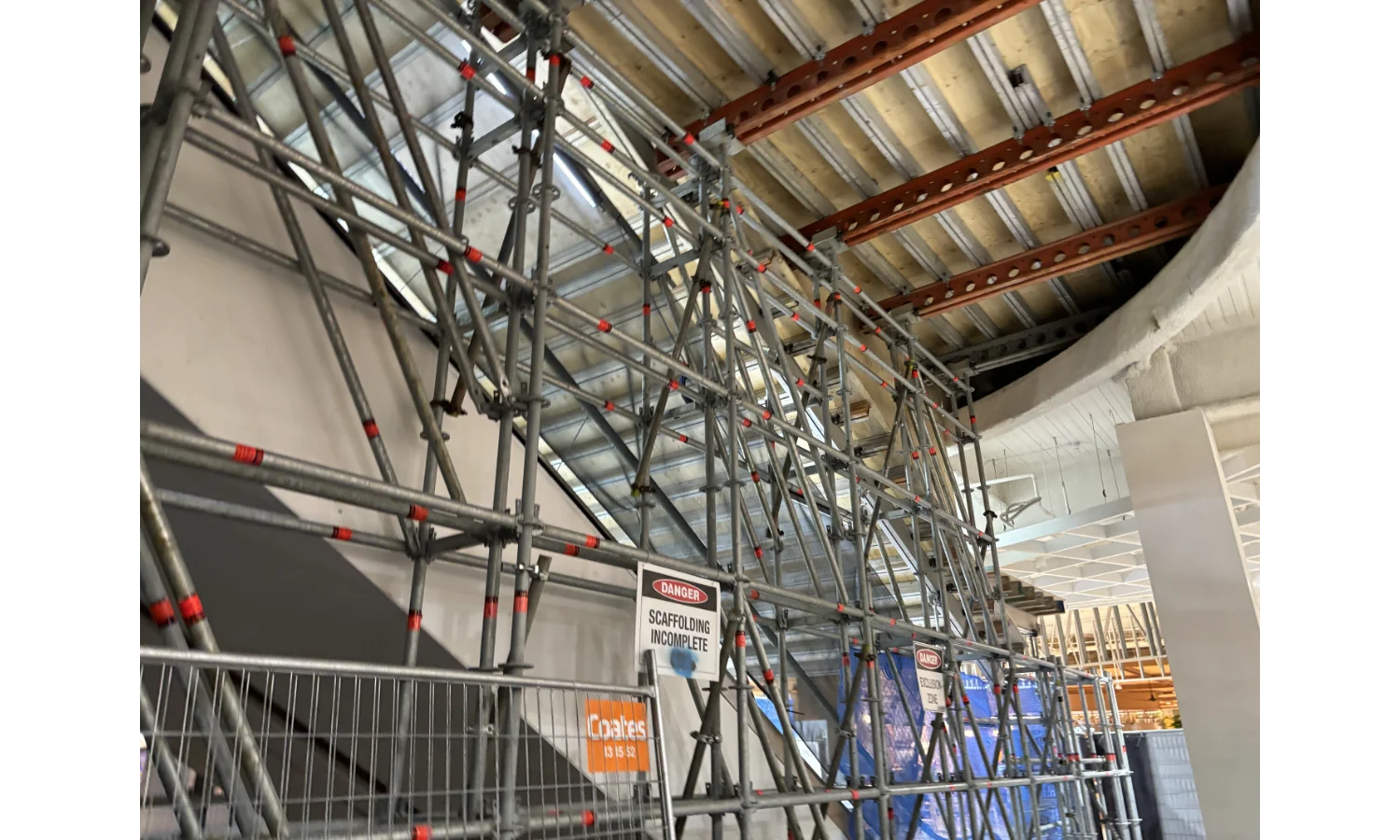 Chatswood Chase Overhead Protection Scaffold