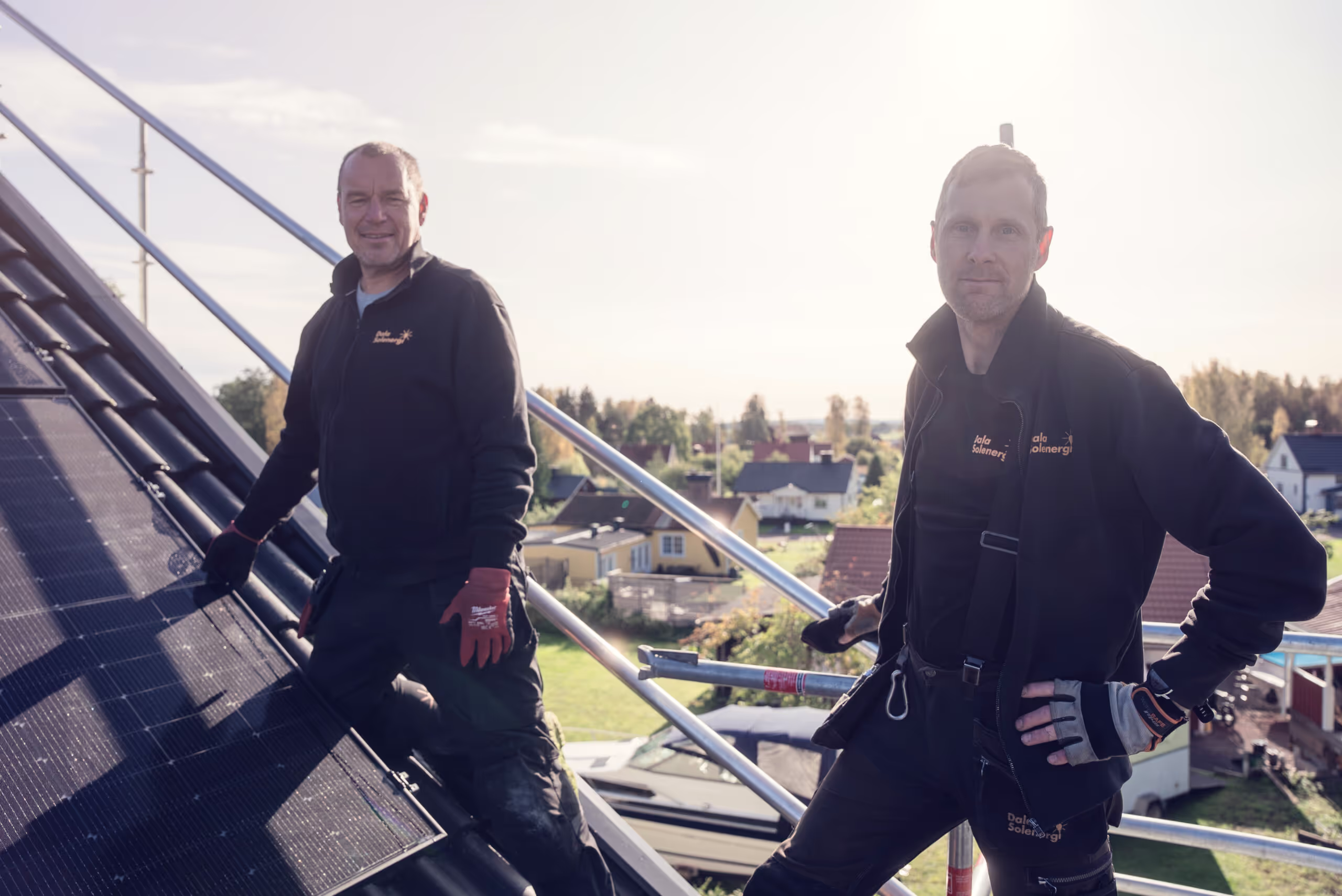 Våra montörer har utbildning och god kunskap om säkerheten som krävs för att montera solceller