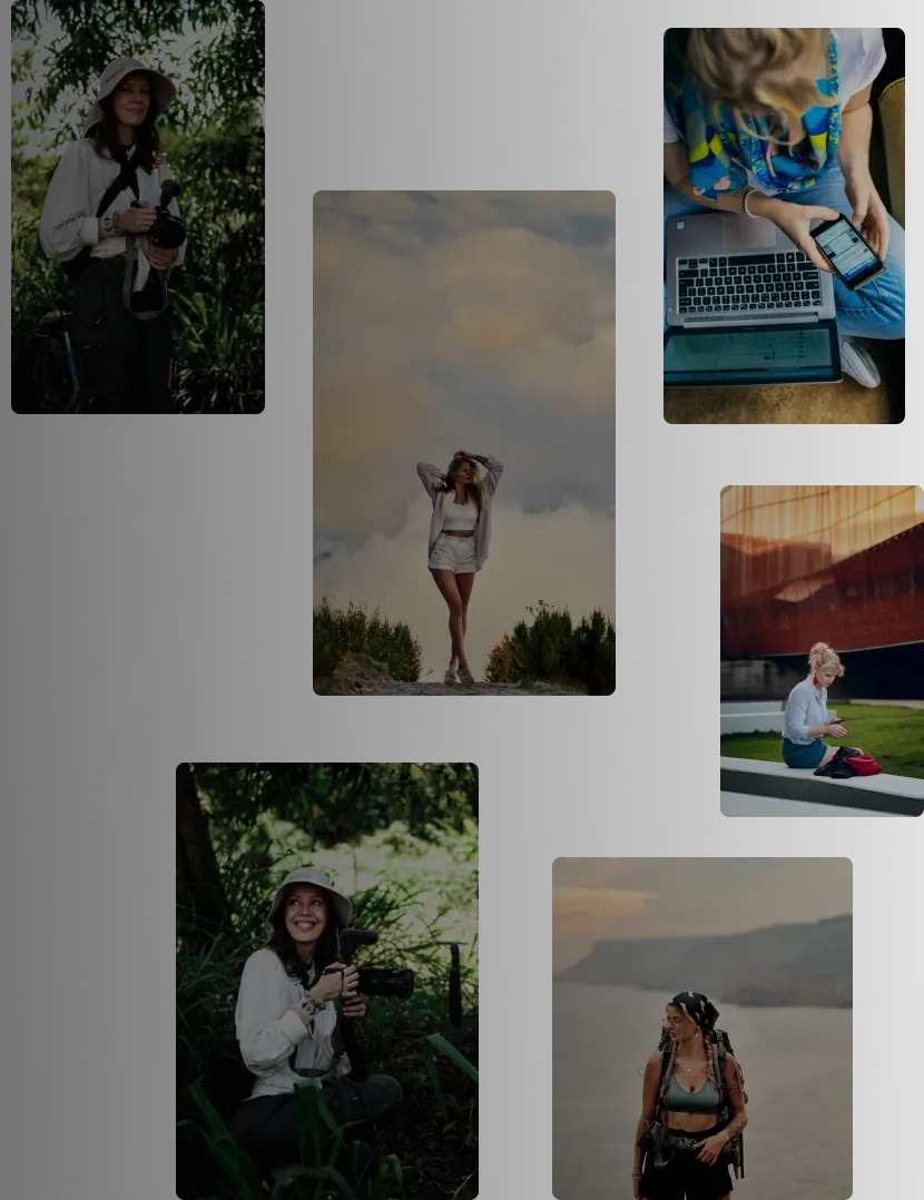 Grid kadry w pionie Kaja Kraska, Doris Maklewska, Dodo Knitter