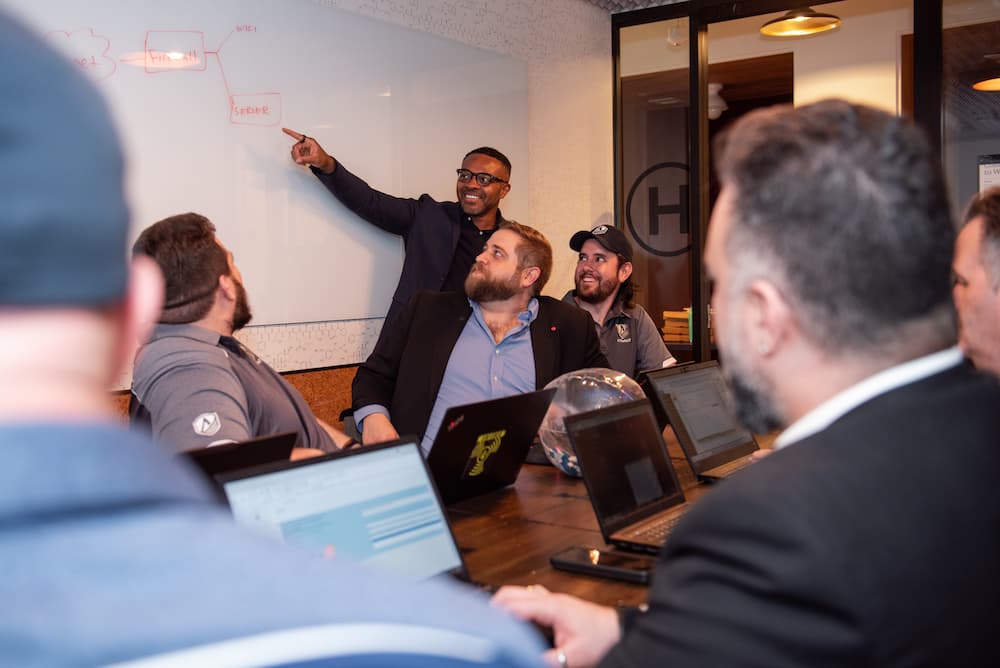 BBB Accredited IT professionals creating a robust IT strategy for their clients.