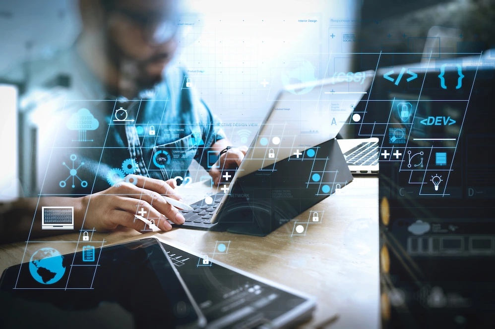 Financial chart analysis in a corporate setting