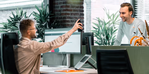 Ontmoet onze enthousiaste club van business denkers en tech doeners