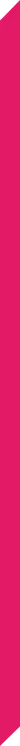 Vertical magenta banner with a small triangular cutout on the top left corner.