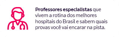 Professores especialistas que vivem a rotina dos melhores hospitais do Brasil