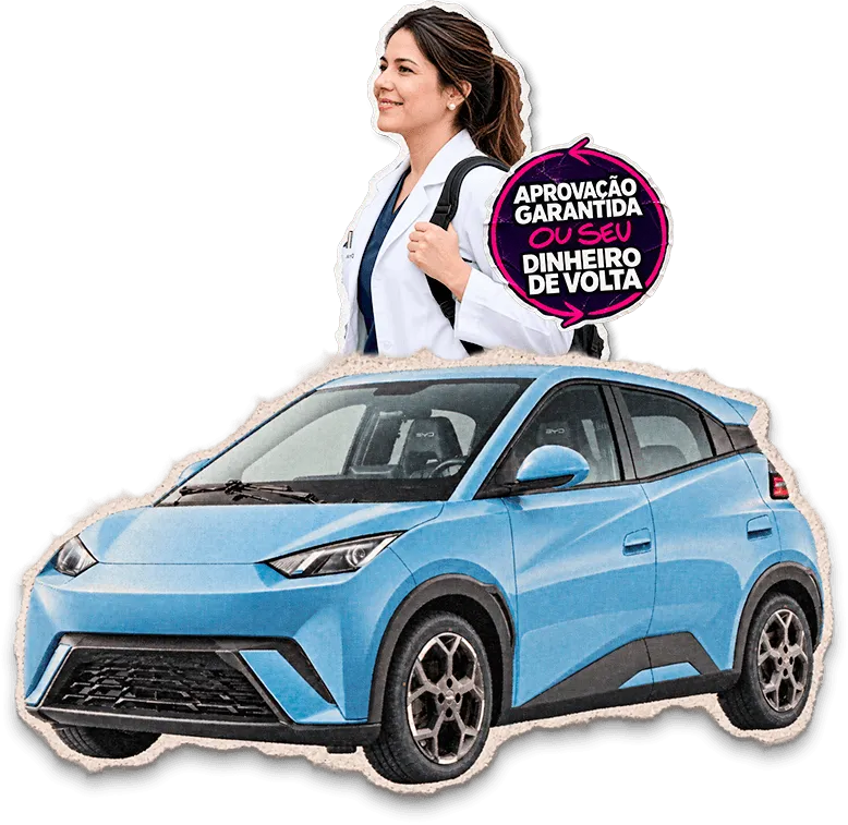 Aprovação garantida ou seu dinheiro de volta – concurso cultural com carro elétrico