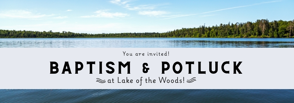 Baptism & Potluck