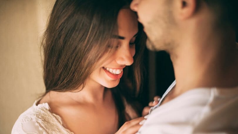 Couple beginning a new chapter together