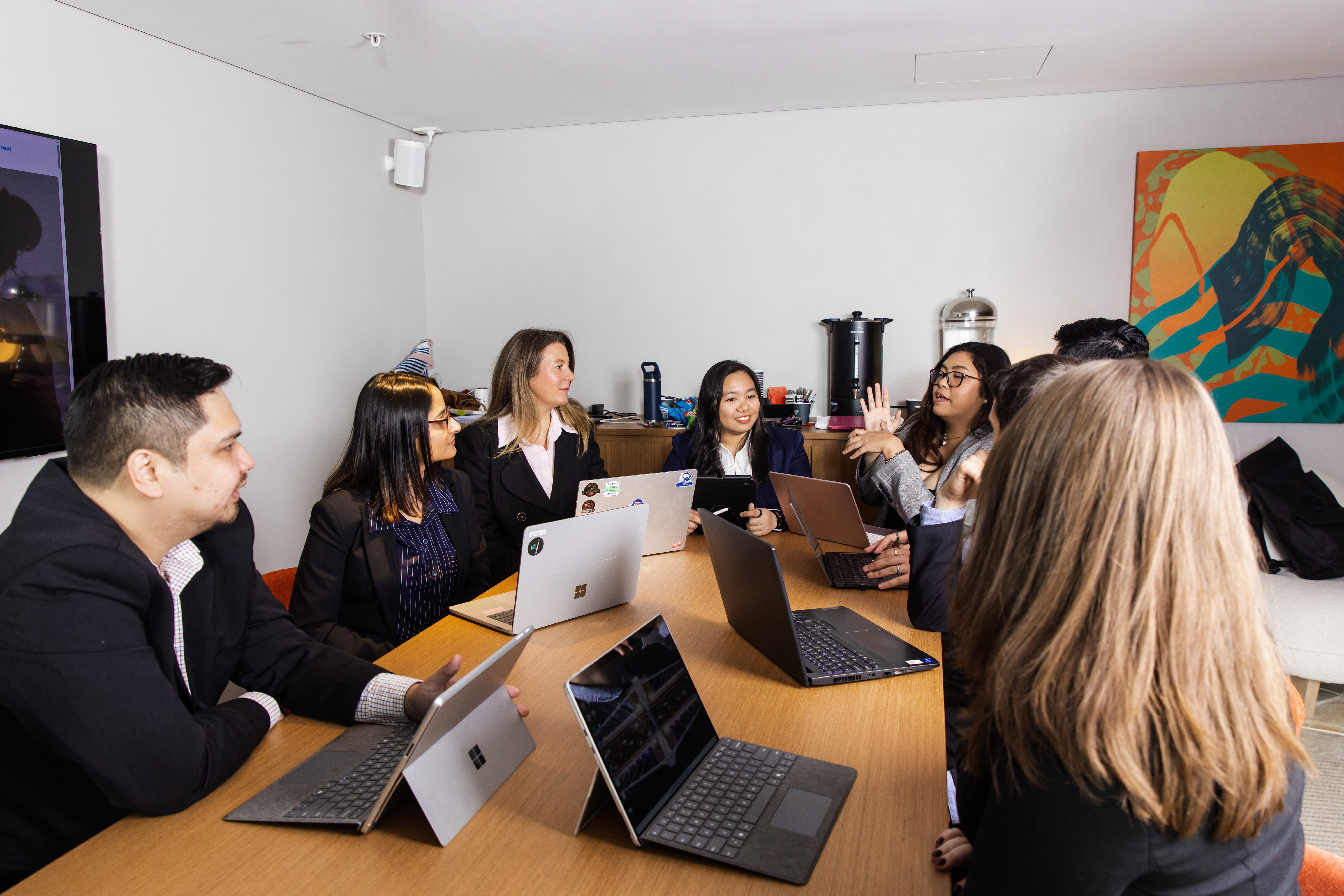 Peppermint iT team at work