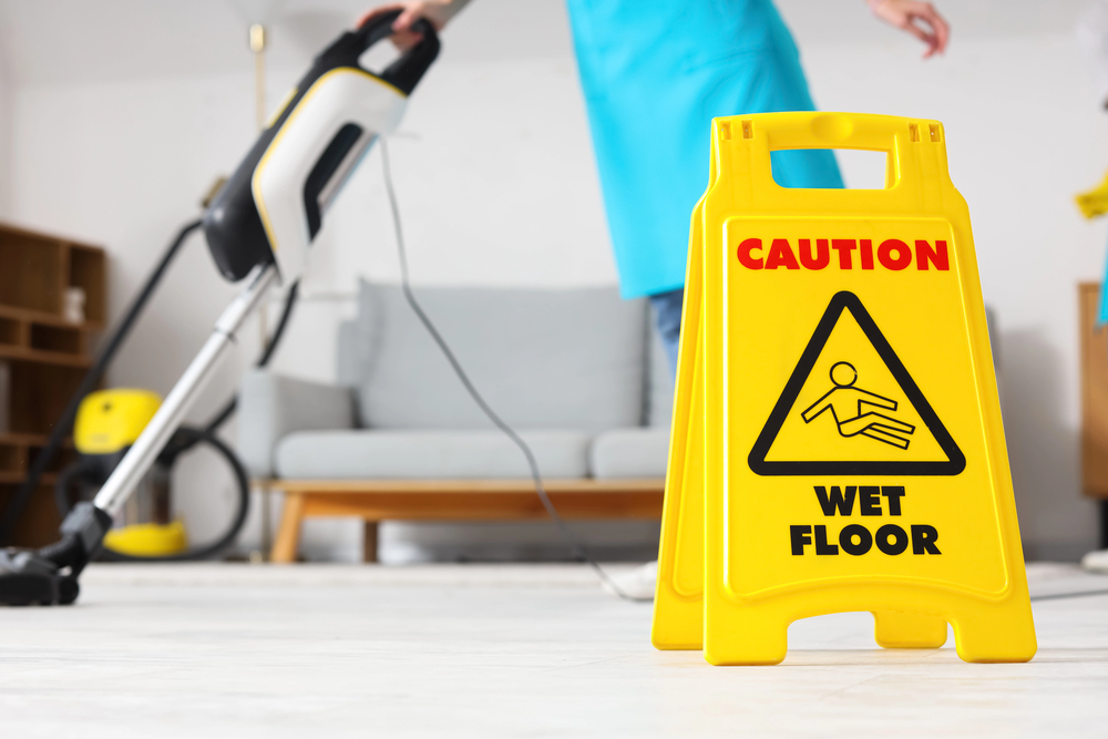 a cleaner from nice to be clean providing janitorial services in edmonton alberta