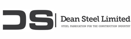 Logo of Dean Steel Limited with the tagline 'Steel fabrication for the construction industry.'