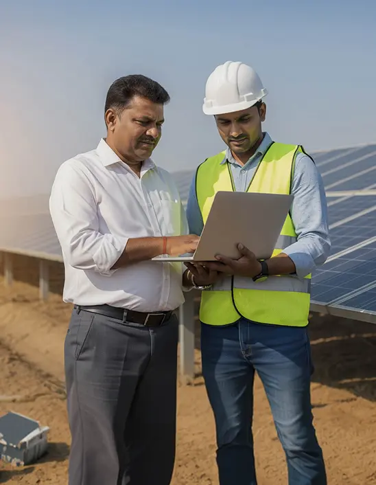 Solar consultation illustration