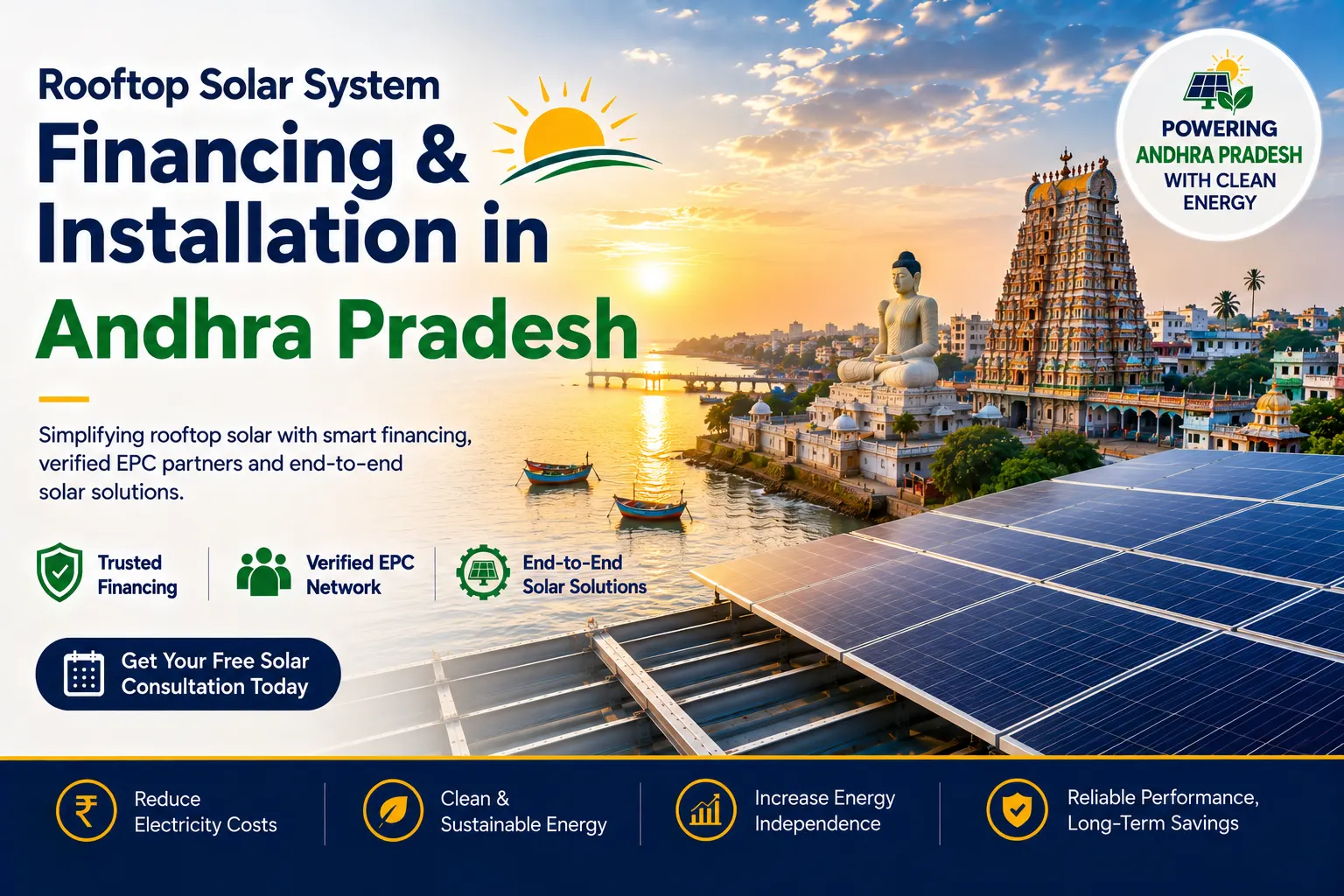 Rooftop Solar Plant enabled by Aerem  solar loan and AeROC monitoring