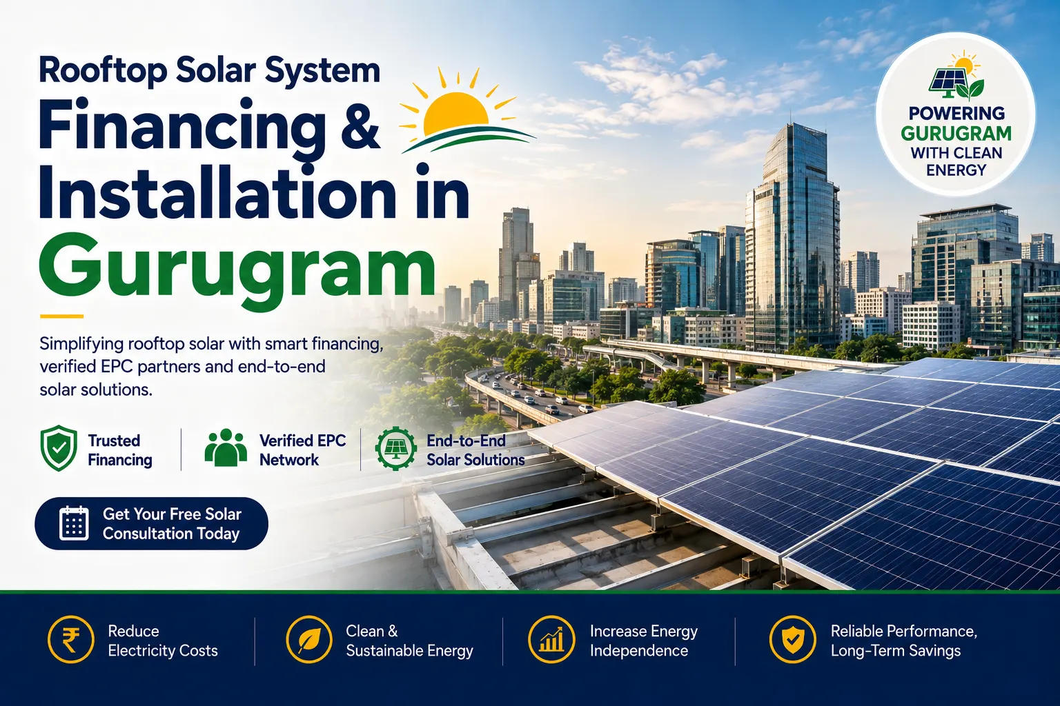 Rooftop Solar Plant enabled by Aerem  solar loan and AeROC monitoring