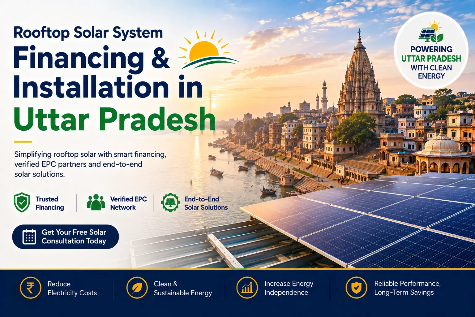 Rooftop Solar Plant enabled by Aerem solar loan and AeROC monitoring