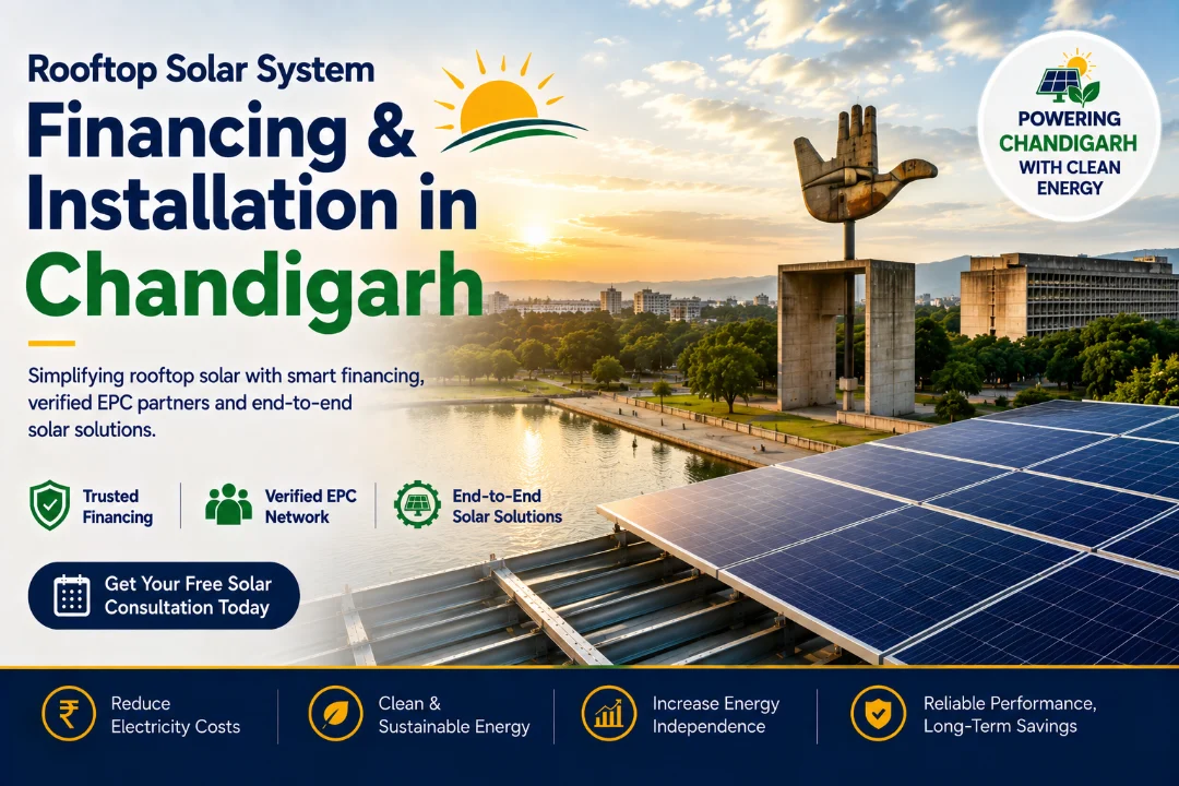 Rooftop Solar Plant enabled by Aerem  solar loan and AeROC monitoring