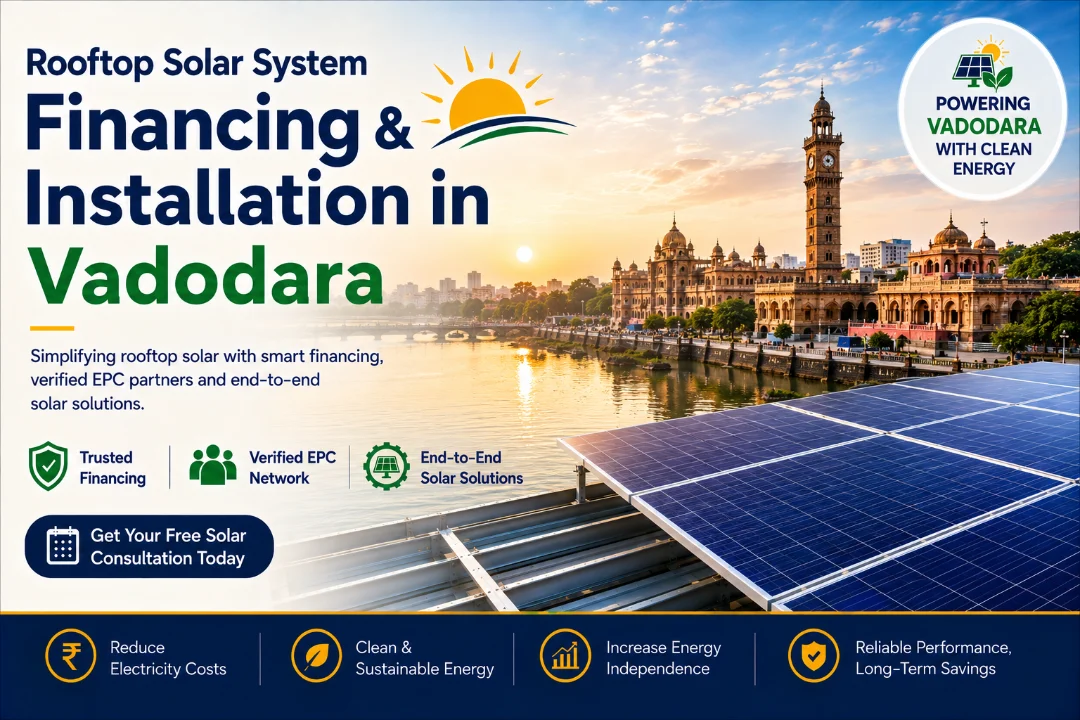 Rooftop Solar Plant enabled by Aerem  solar loan and AeROC monitoring