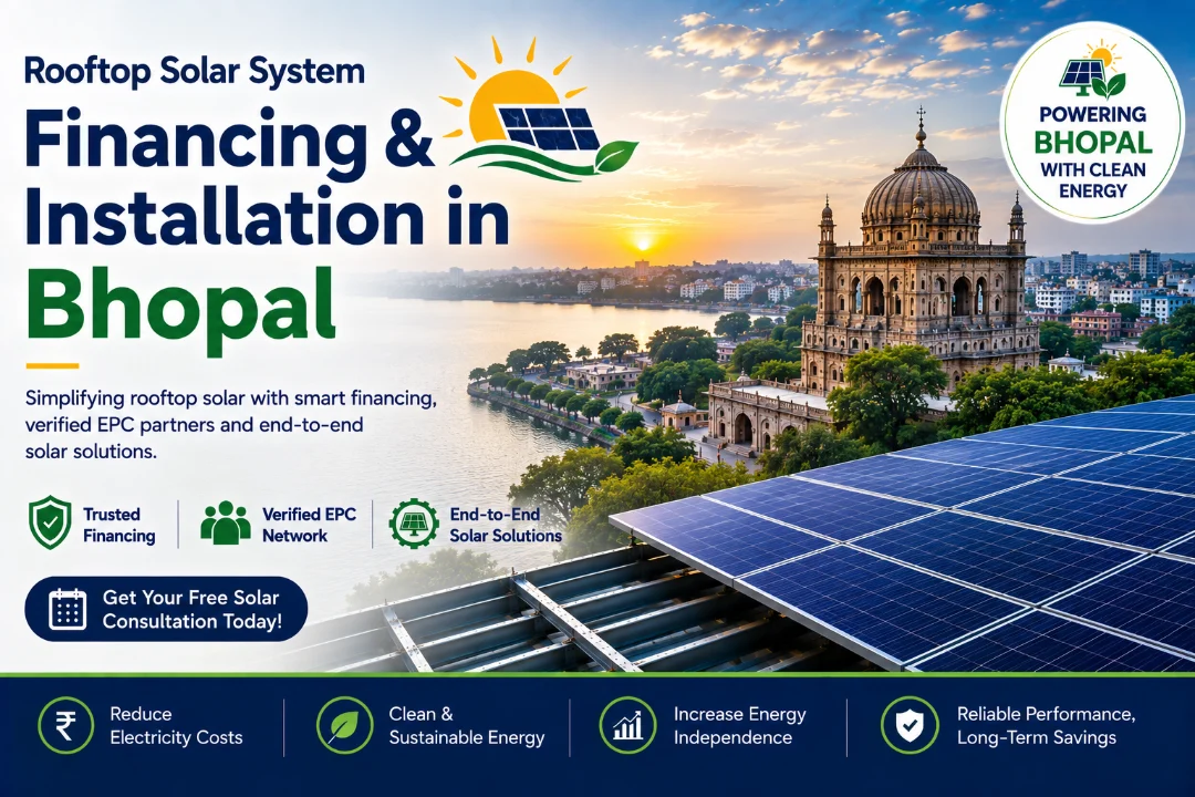 Rooftop Solar Plant enabled by Aerem  solar loan and AeROC monitoring