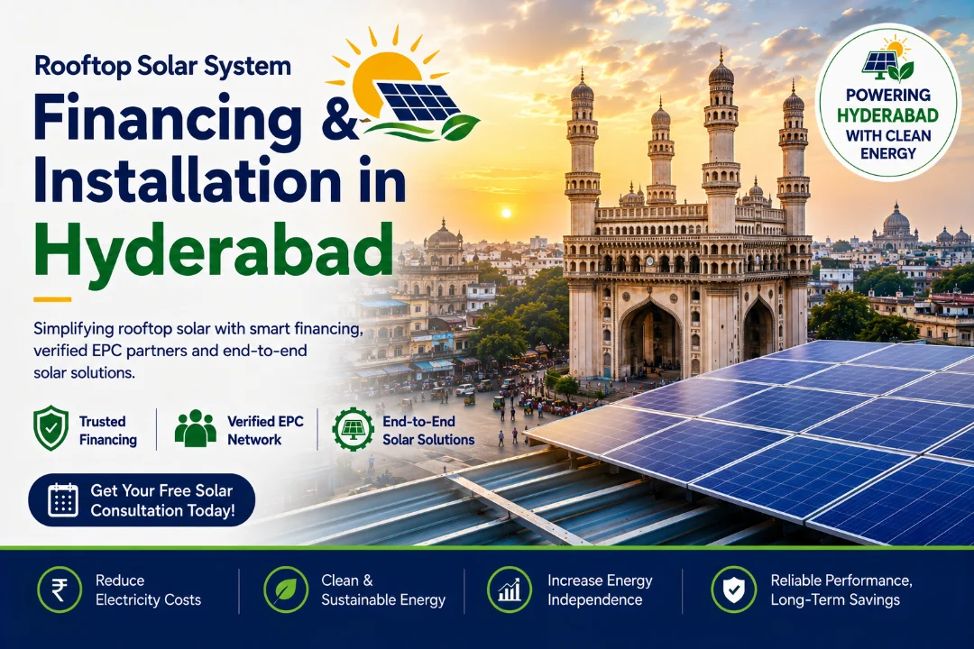 Rooftop Solar Plant enabled by Aerem  solar loan and AeROC monitoring
