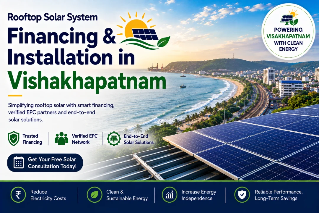 Rooftop Solar Plant enabled by Aerem  solar loan and AeROC monitoring