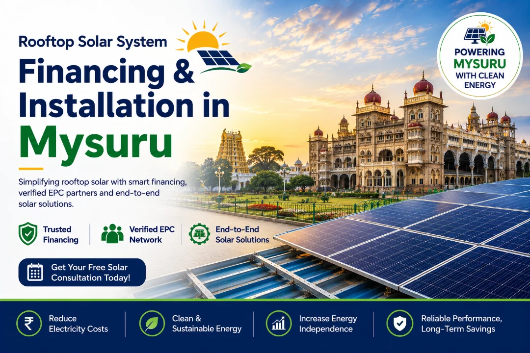 Rooftop Solar Plant enabled by Aerem solar loan and AeROC monitoring