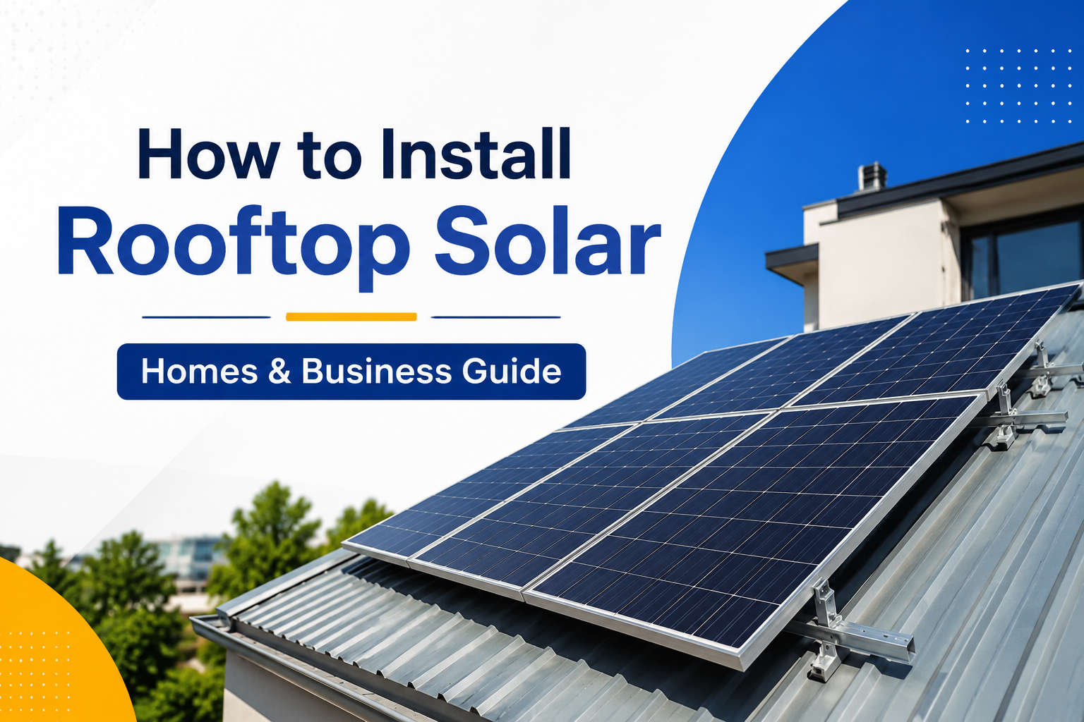 rooftop installation guide