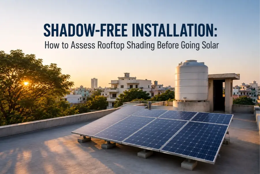 how to assess rooftop solar shading