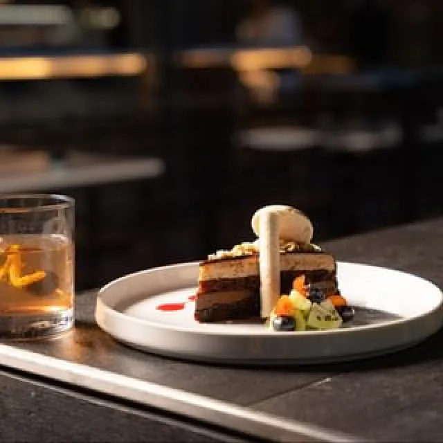 Asian coastal-inspired restaurant at Glass Box SD