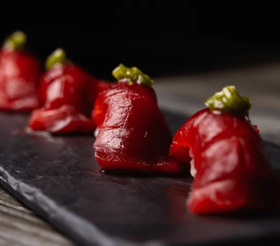 Signature sushi rolls