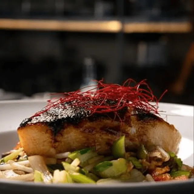 Asian coastal-inspired restaurant at Glass Box SD