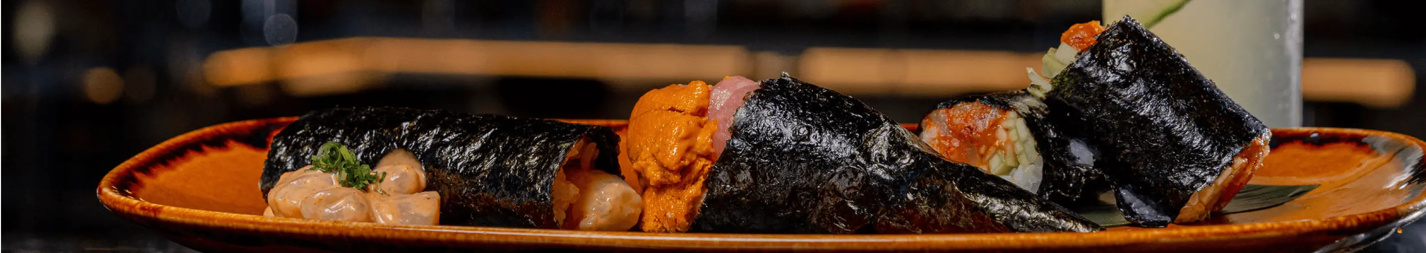 Asian coastal-inspired restaurant at Glass Box SD