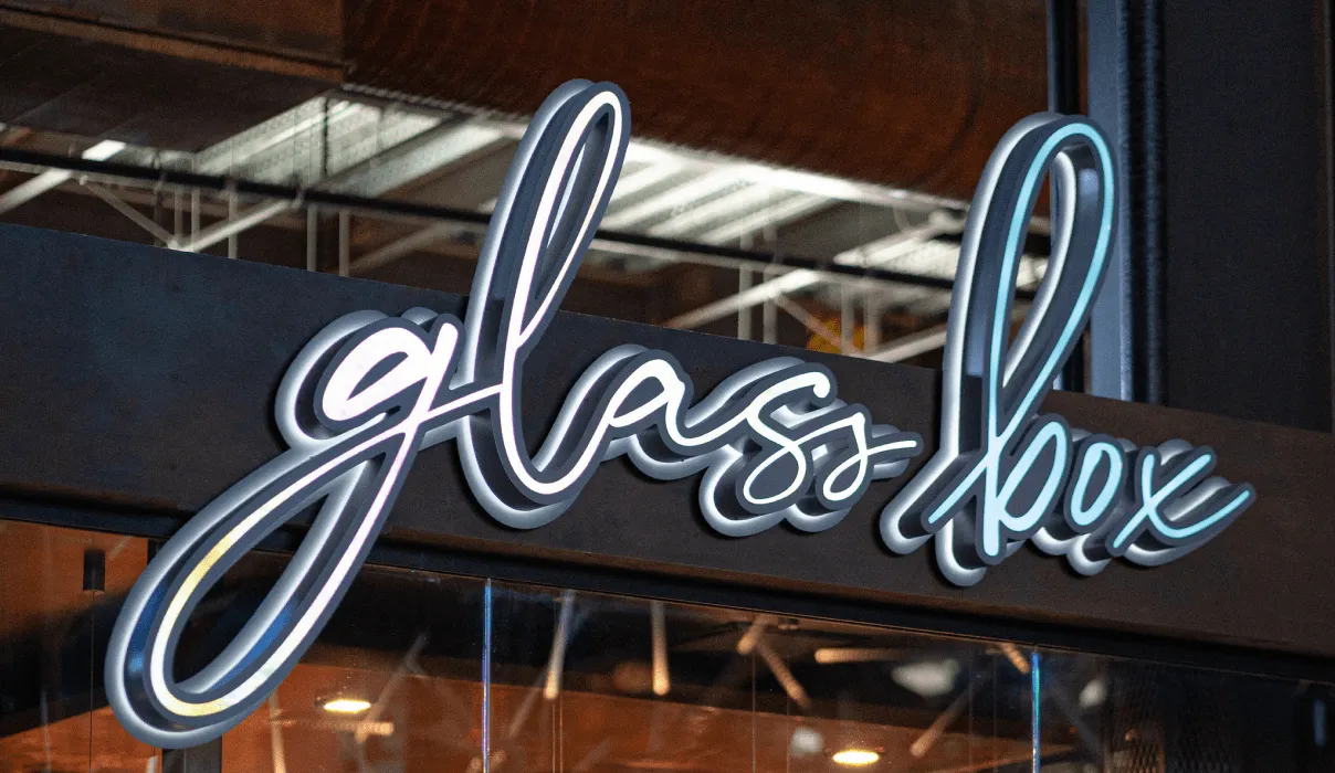 Asian coastal-inspired restaurant at Glass Box SD