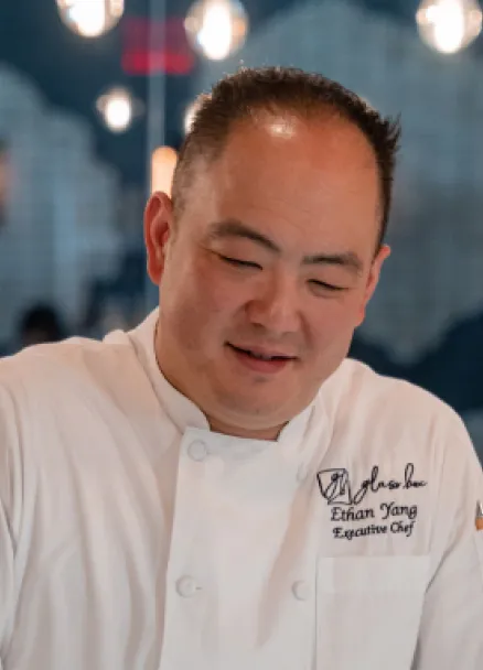 Chef Ethan at Glass Box