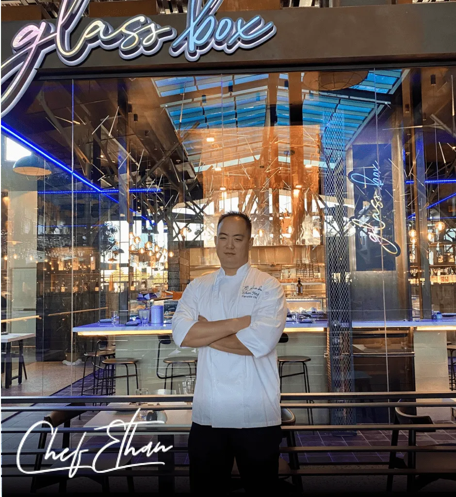 Chef Ethan at Glass Box SD