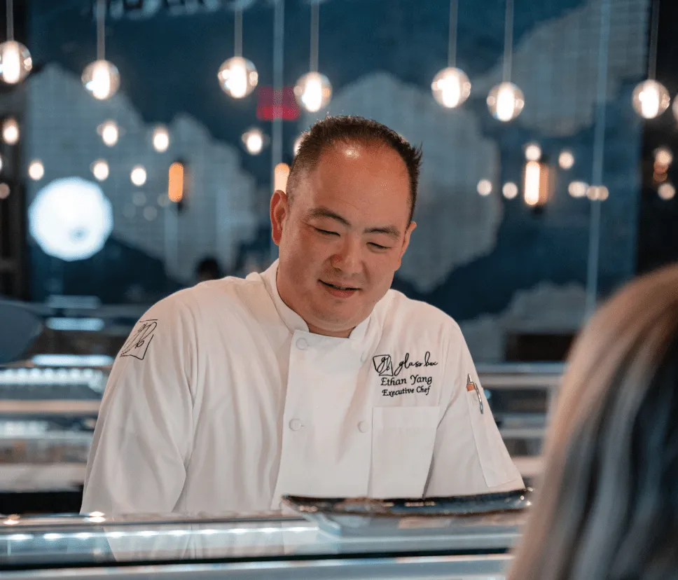 Chef Ethan at Glass Box SD