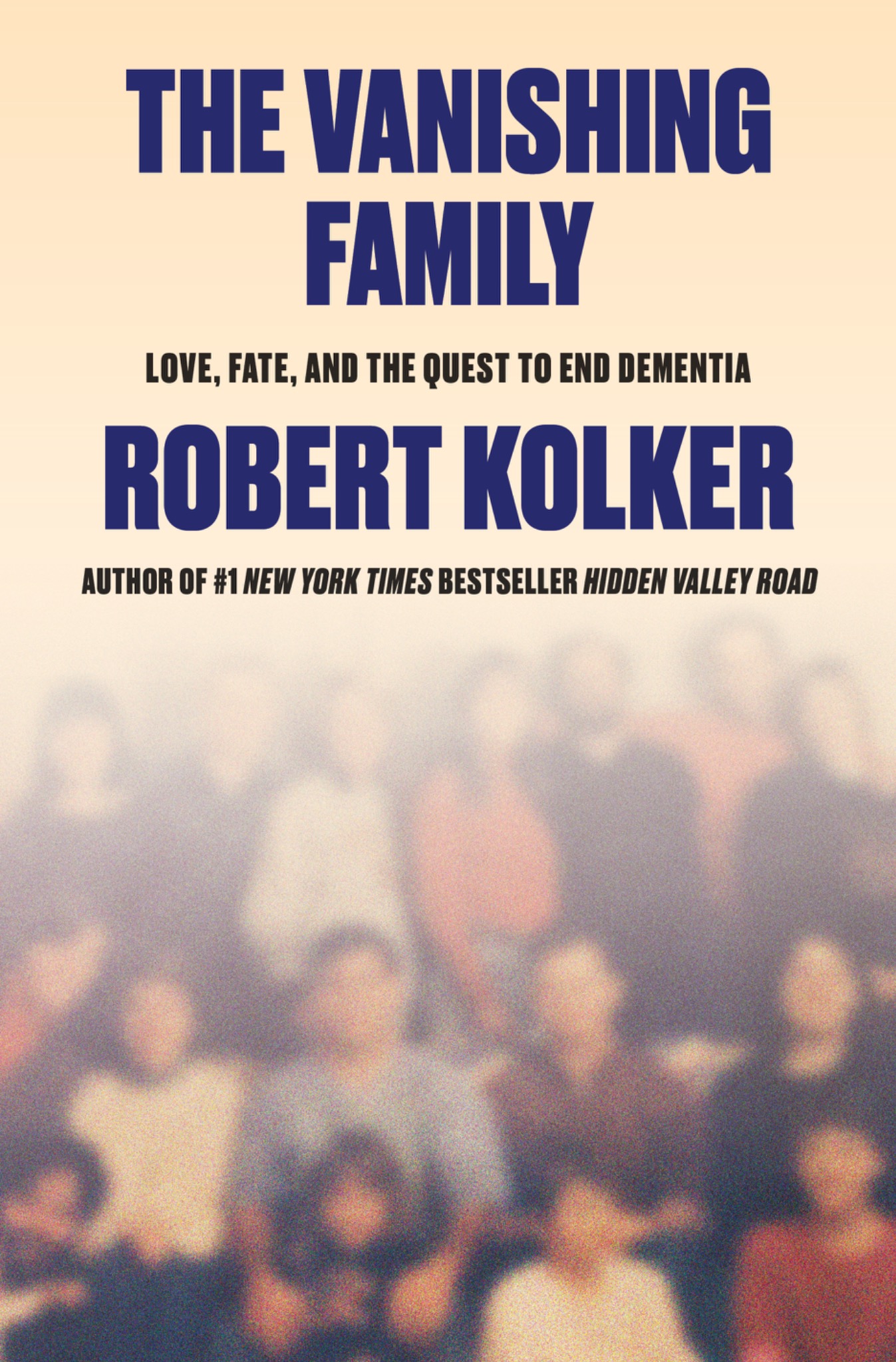 The Vanishing Family book cover by Robert Kolker