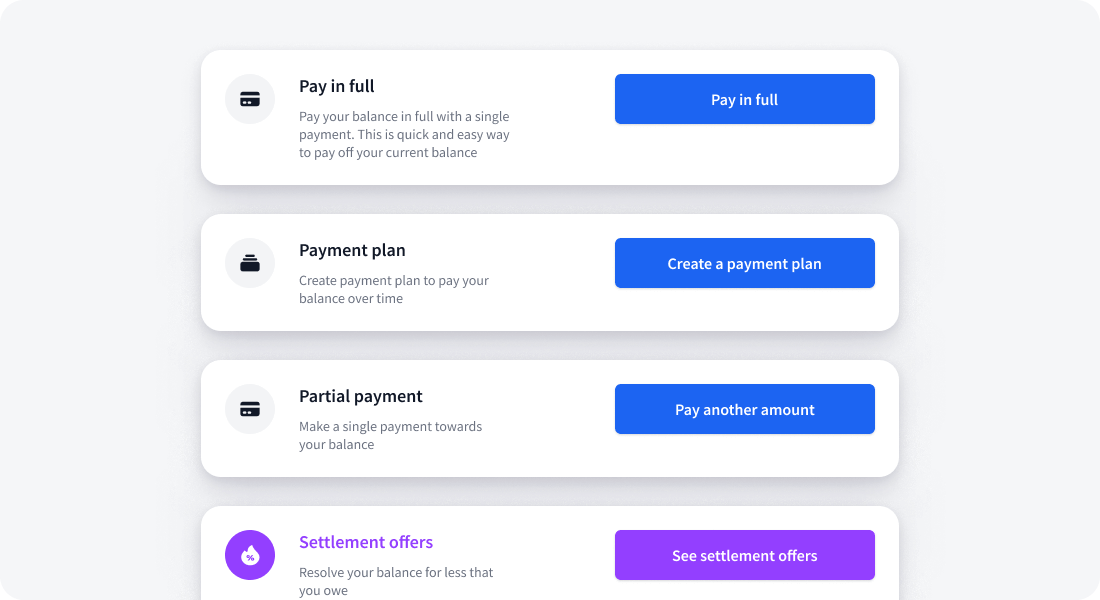 Let Consumers Resolve Their Debt Their Way