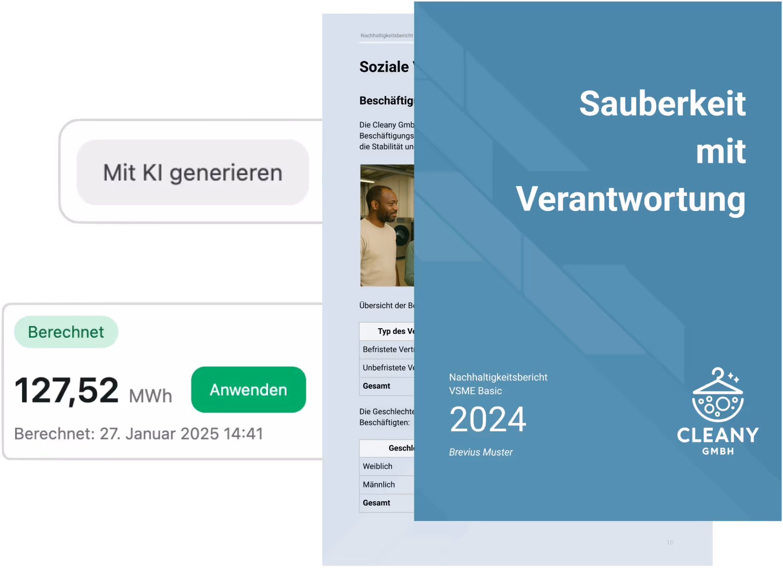 VSME Nachhaltigkeitsbericht mit KI erstellen und Kennzahlen berechnen