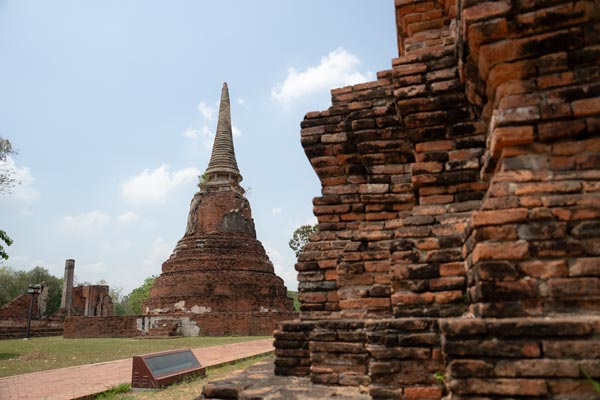 Alter Stupa in Wat Mahathat, Ayutthaya