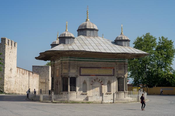 Fountain of Ahmed III in Istanbul