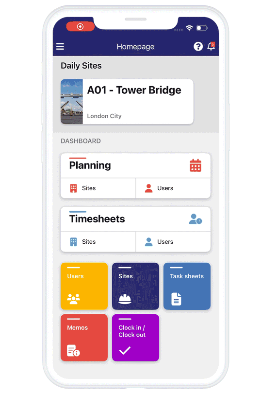 Construction site monitoring