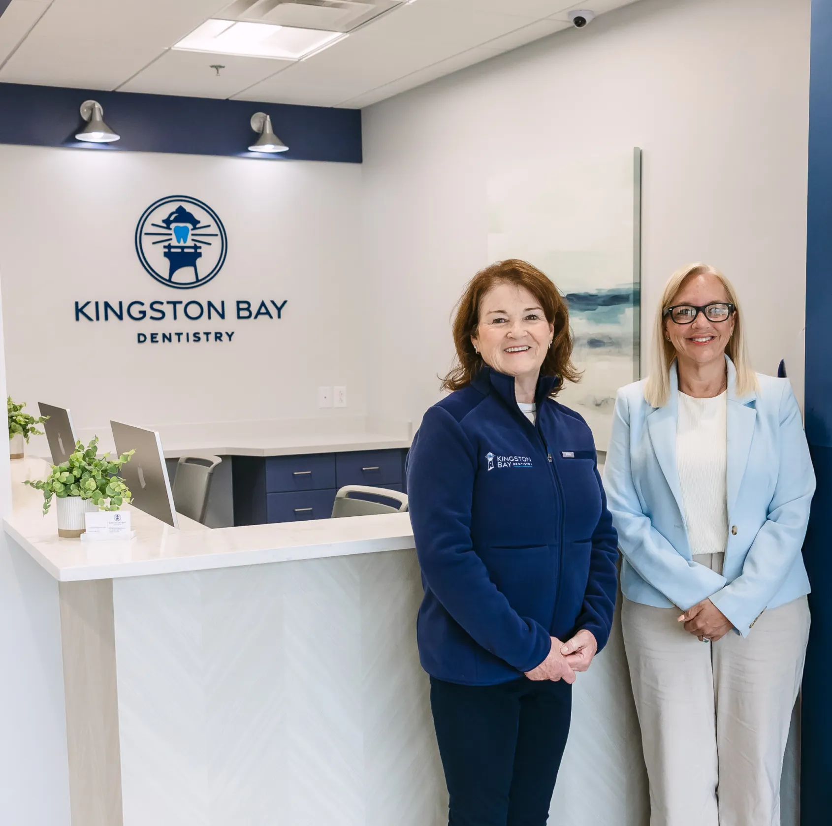 Kingston Bay Dentistry's front desk team
