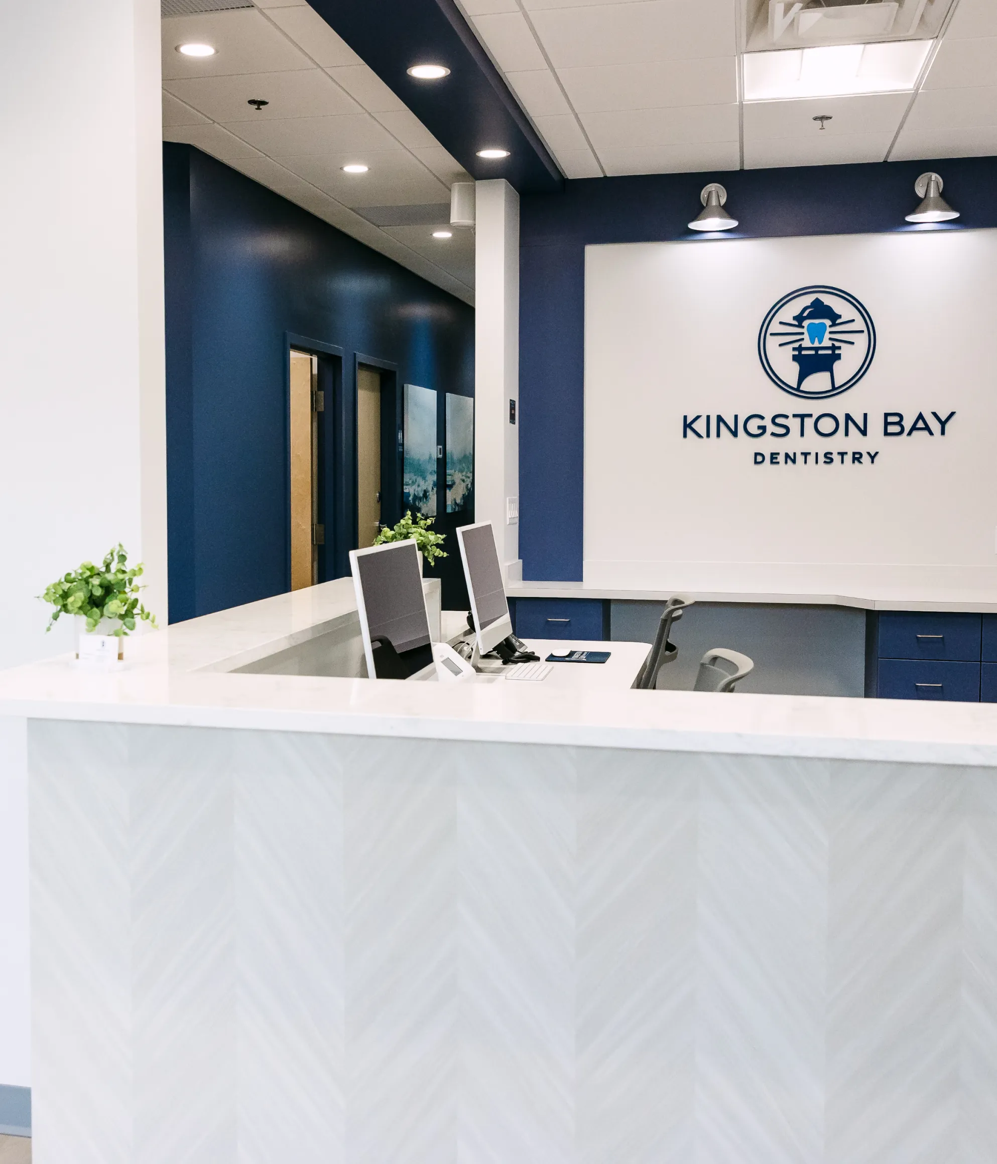 Kingston Bay Dentistry's Front Office