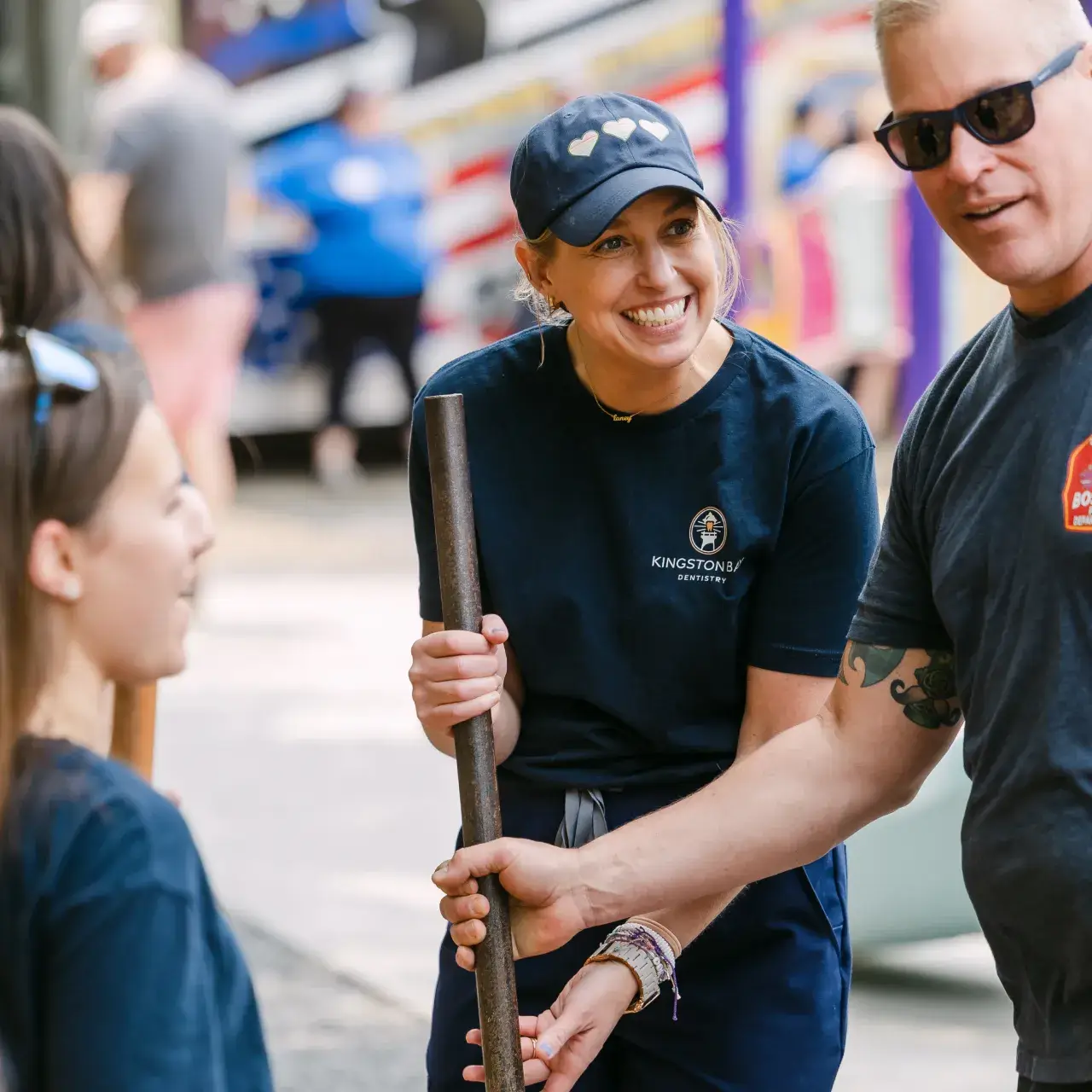 Events of Kingston Bay Dentistry, volunteering, building, and celebrating with the neighbors.