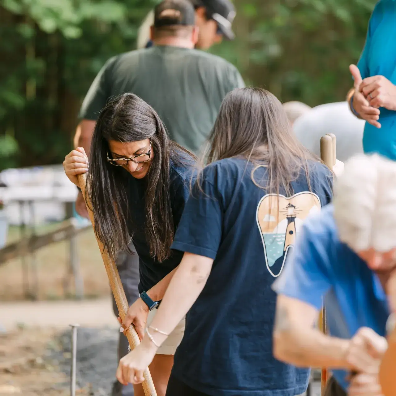 Events of Kingston Bay Dentistry, volunteering, building, and celebrating with the neighbors.