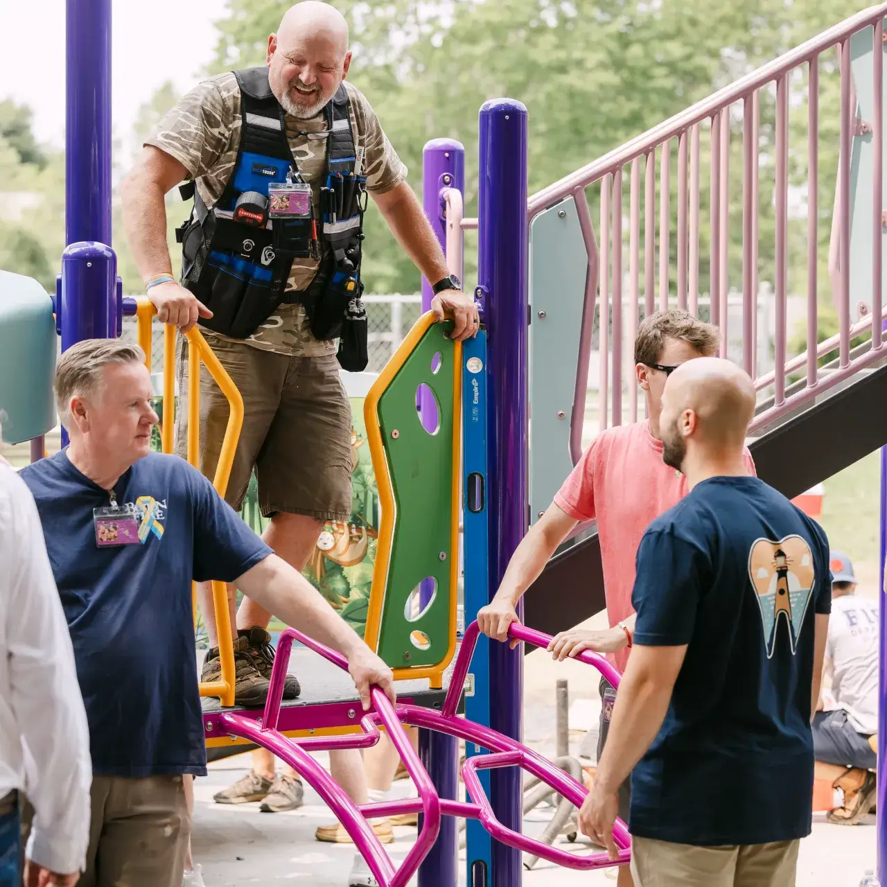 Events of Kingston Bay Dentistry, volunteering, building, and celebrating with the neighbors.