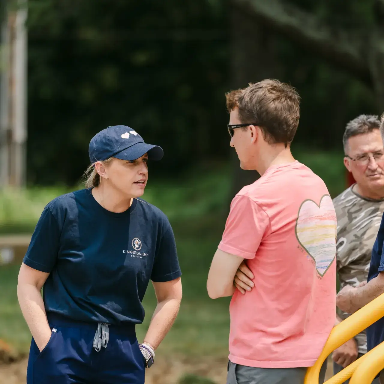 Events of Kingston Bay Dentistry, volunteering, building, and celebrating with the neighbors.