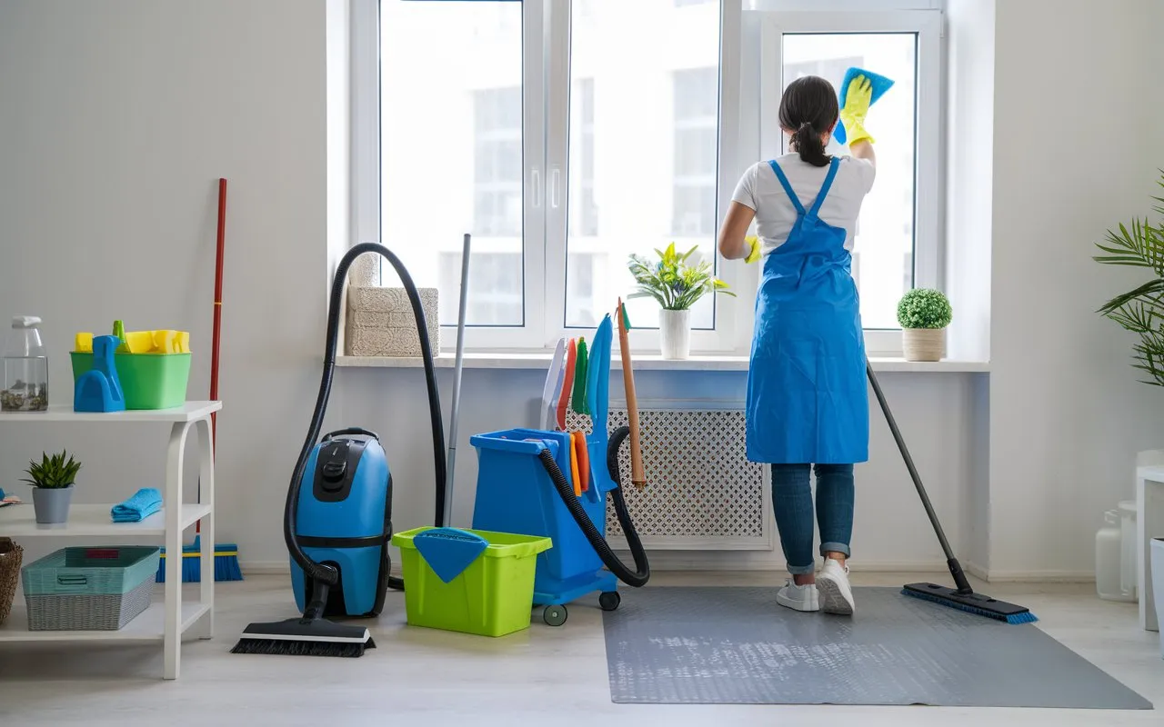 Residential cleaning service in Orchard Park NY living room