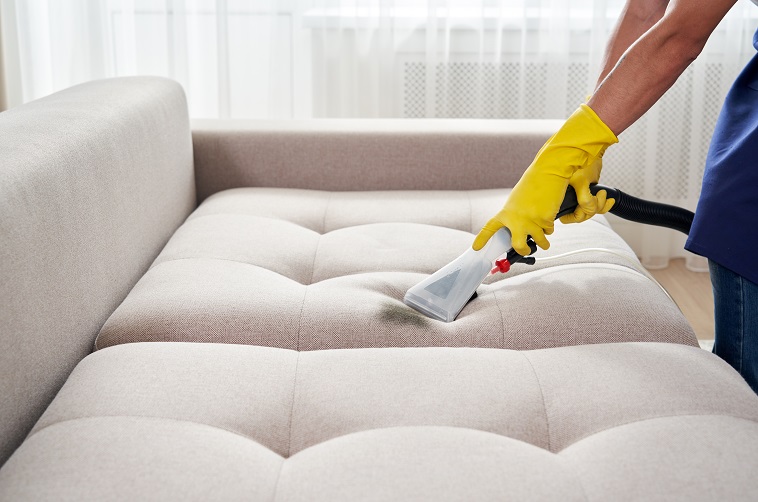 Residential cleaning service North Tonawanda NY tidy living room