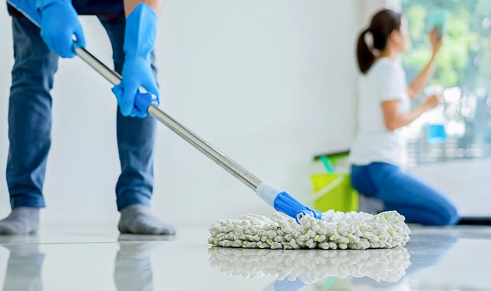 Professional house cleaning services in Orchard Park NY living room