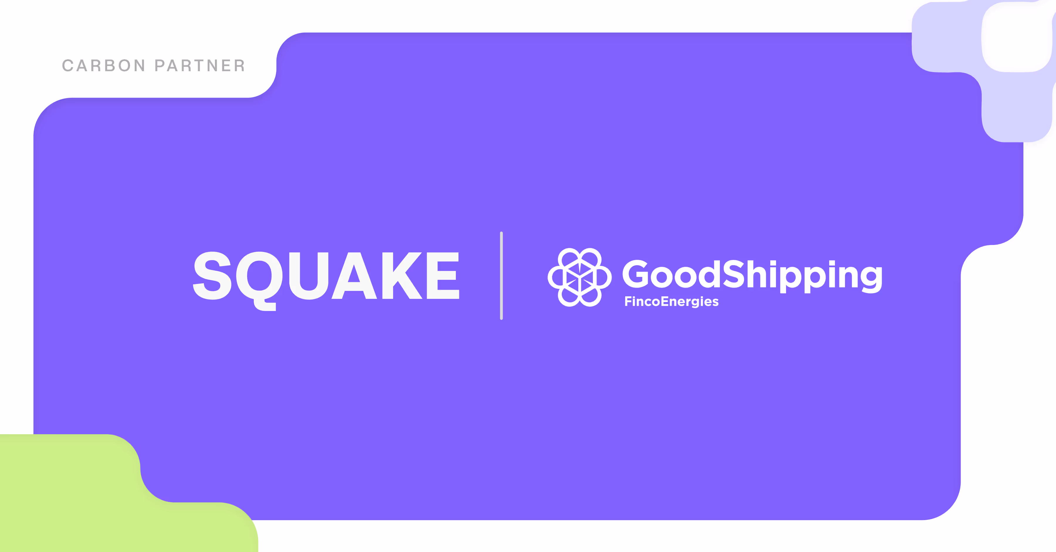 GOODSHIPPING and SQUAKE Join Forces to Accelerate Decarbonization in Ocean Shipping
